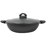 Bialetti Grey 32cm Chefs Pan with Lid
