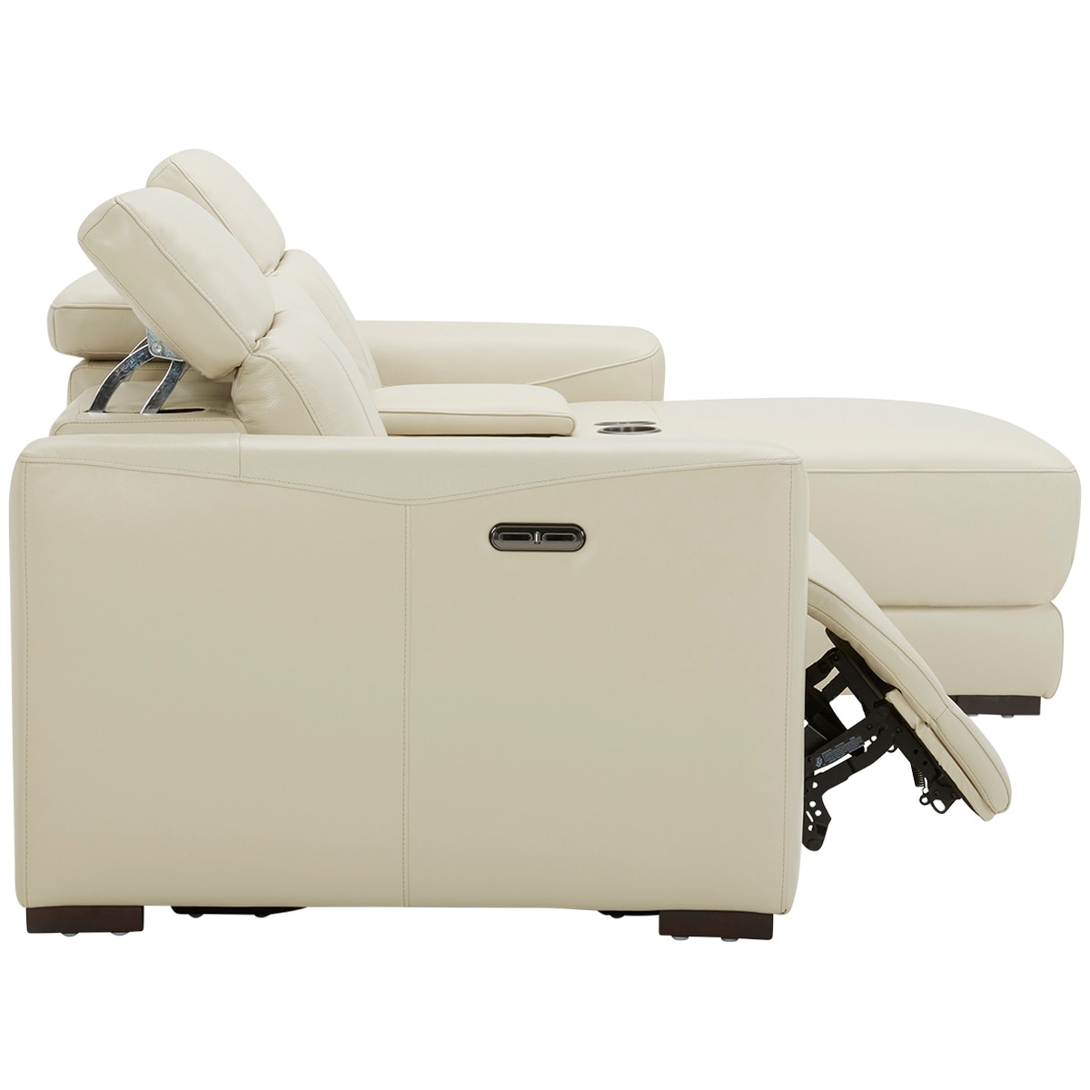 Gilman Creek Leather Power Reclining Sectional Costco Australia