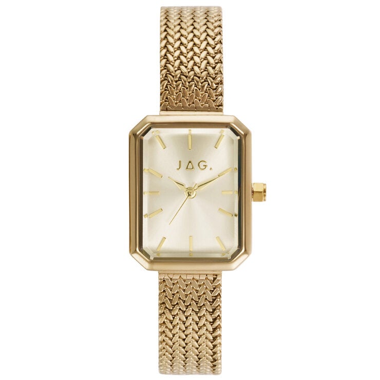 JAG Balmain Gold Stainless Steel Mesh Band Women's Watch J2915A JAG Balmain Gold Stainless Steel Mesh Band Women's Watch J2915A