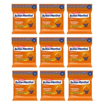 Soothers Butter Menthol Original 9 x 30 Pack Soothers Butter Menthol Original 9 x 30 Pack
