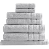 Bdirect Royal Comfort Eden 600GSM 100% Cotton 8 Piece Towel Pack - Sea Holly