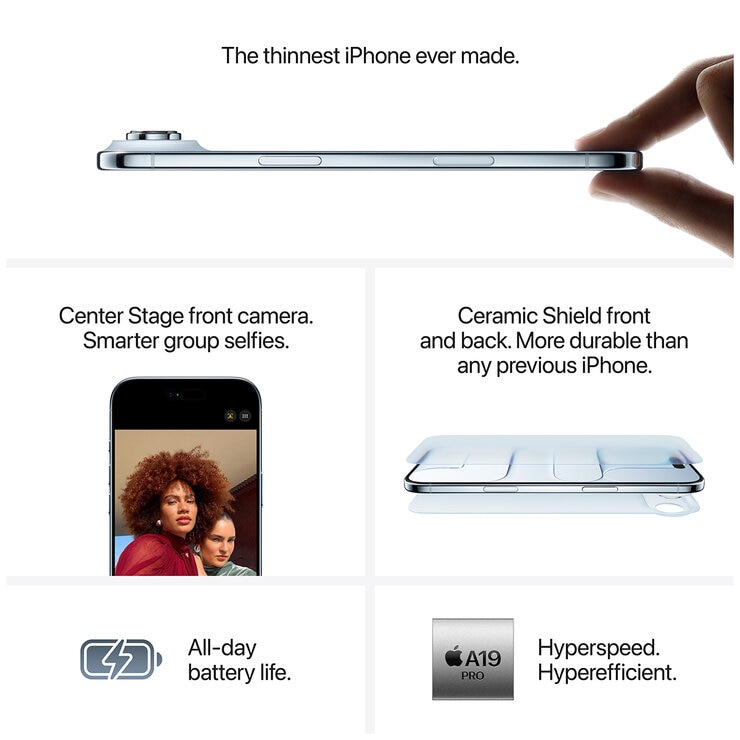 iPhone Air Cloud White