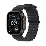 Apple Watch Ultra 3 GPS + Cellular 49-mm Black Titanium Case with Black Ocean Band