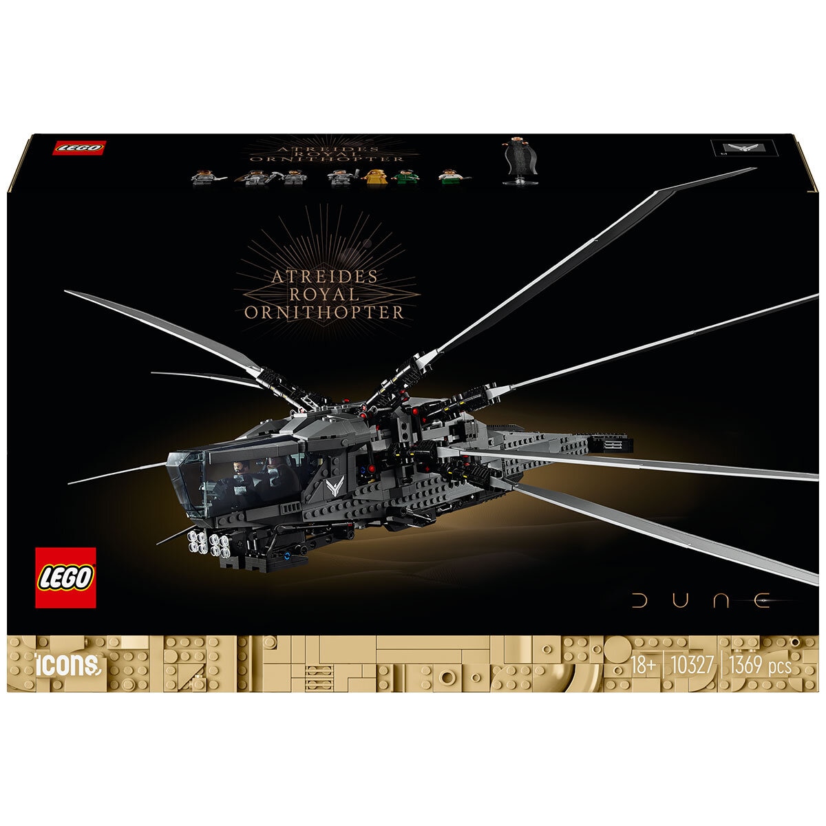 LEGO Icons Dune Atreides Royal Ornithopter 10327
