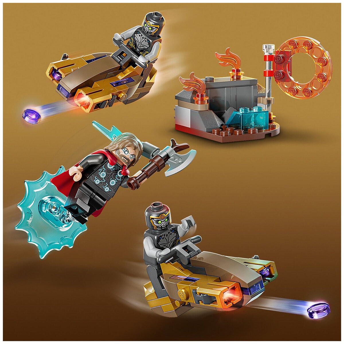 LEGO Marvel Avengers Endgame Thor vs. Chitauri 76322