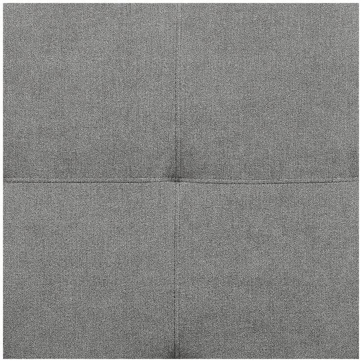 Thomasville Miles Fabric Sectional with Ottoman Grey Thomasville Miles Fabric Sectional with Ottoman Grey