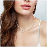 18KT White Gold 1.76ctw Round Cut Diamond Necklace
