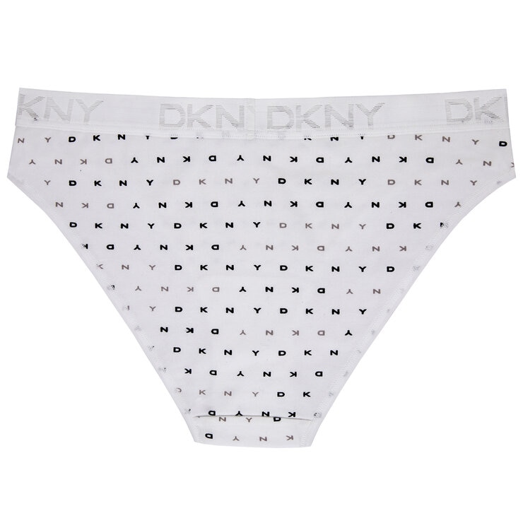 DKNY Women's Bikini Brief 4 Pack Extra Large