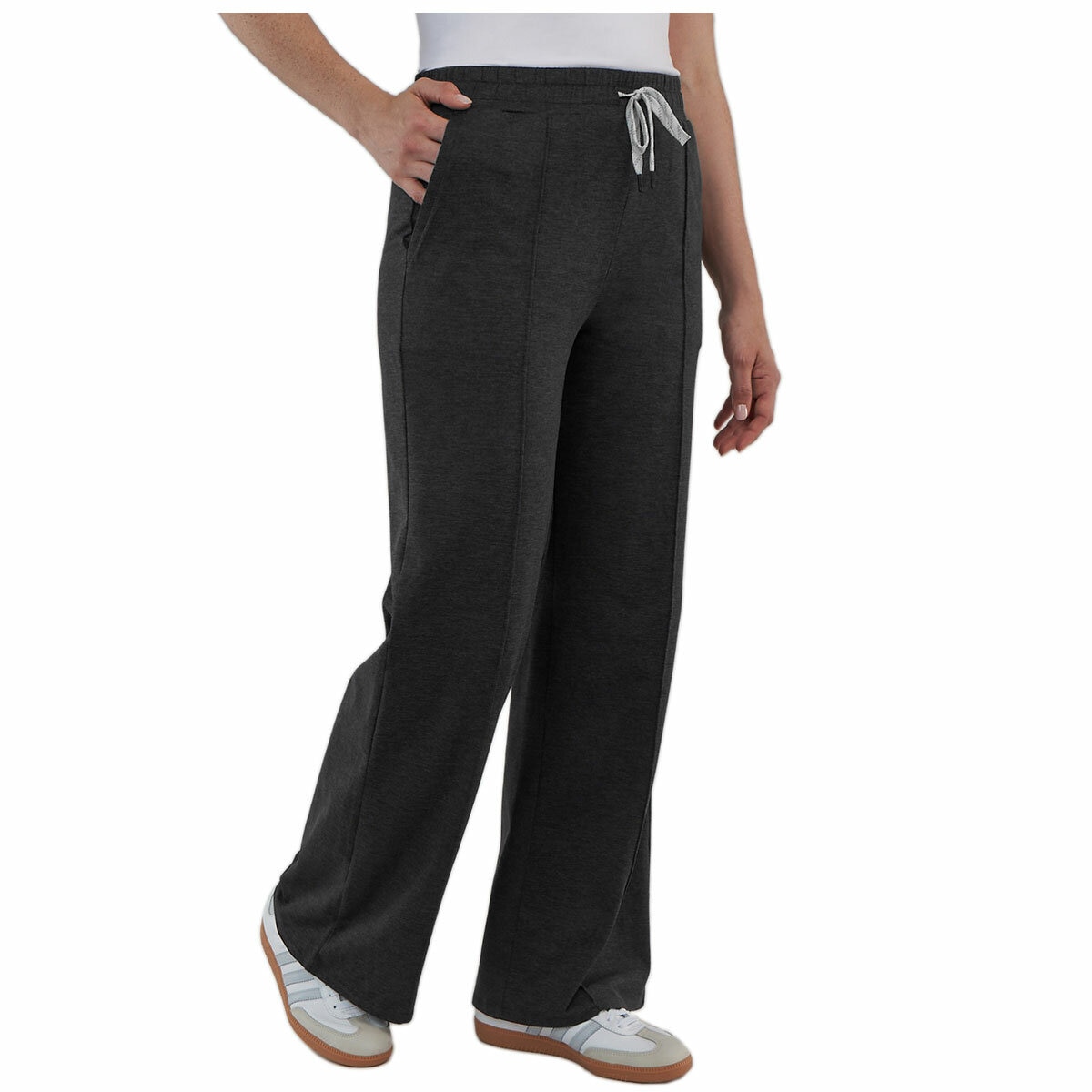 Kirkland Signature Women's Pintuck Pant Black