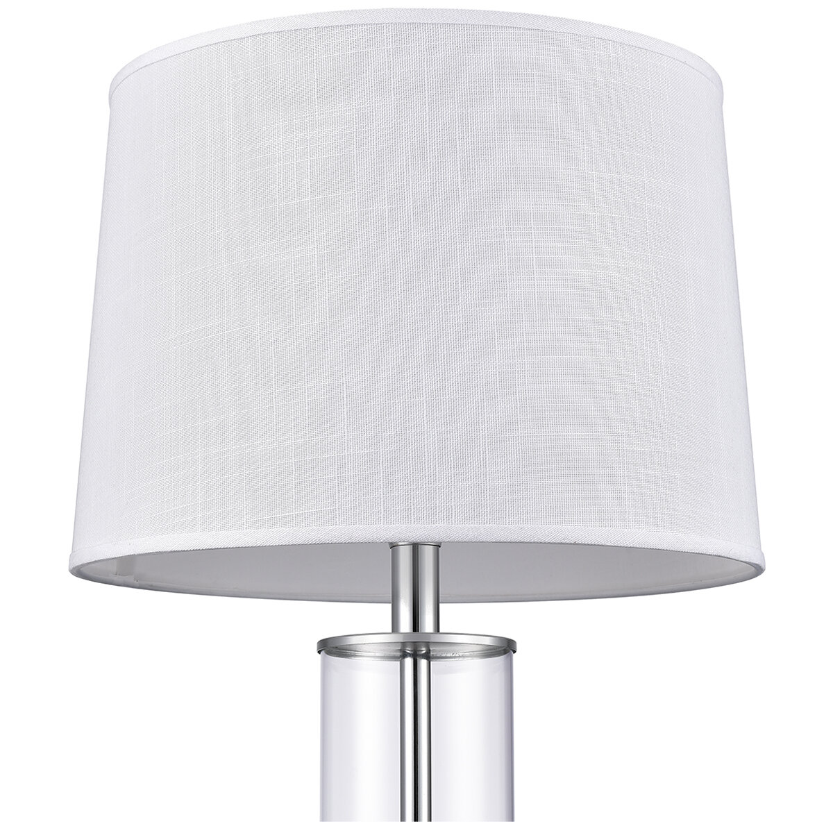 Bridgeport Designs Glass Column Table Lamp