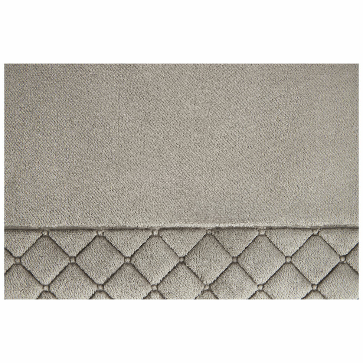 Town & Country Memory Foam Bath Rug 2 Pack Steeple Grey