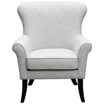 Moran Alberta Plush Fabric Chair