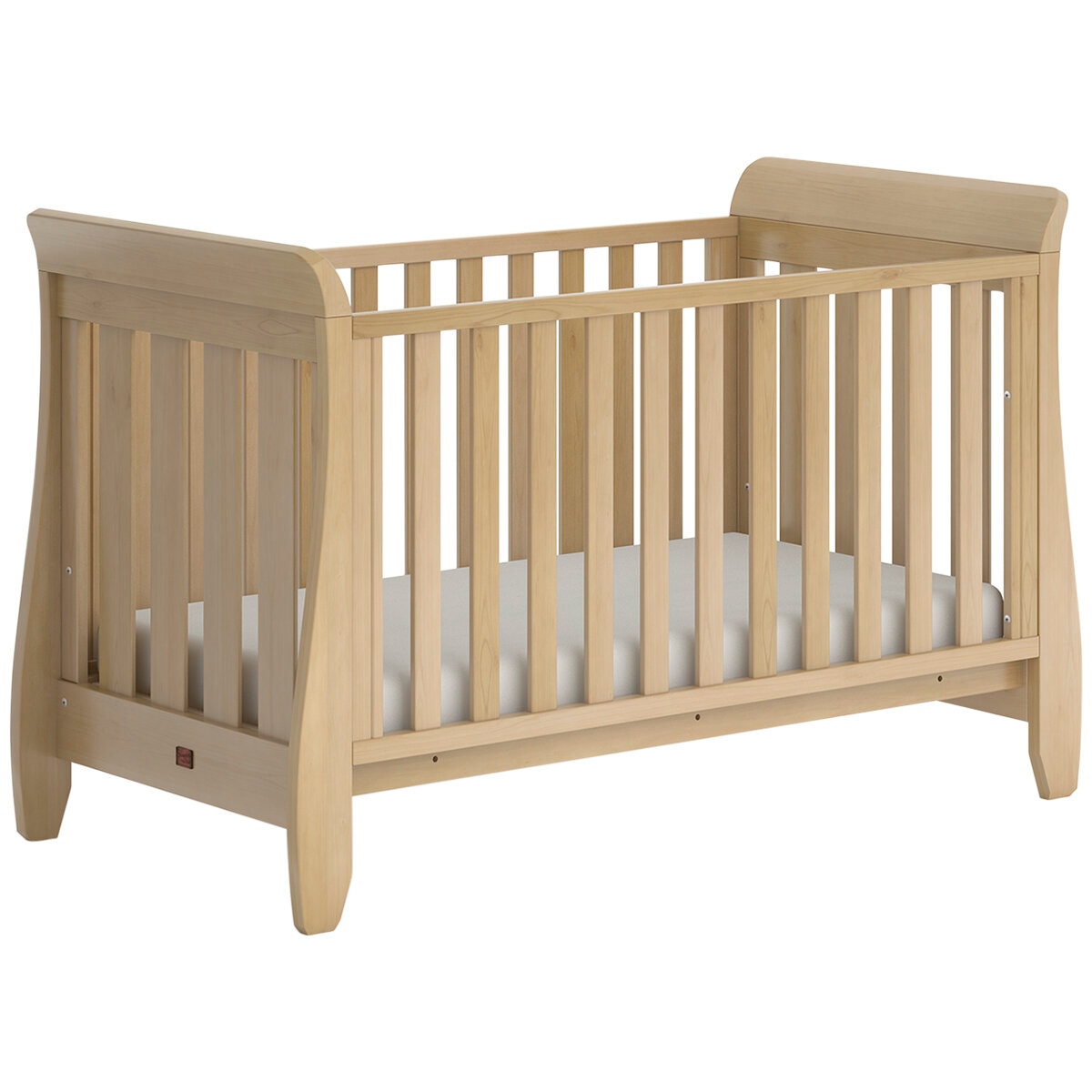 Boori Waratah Sleigh Jasmine Cot Bed Natural