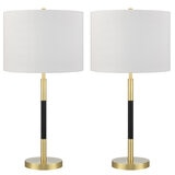 Bridgeport Designs Brianna Twin Pull Table Lamp Set 2 Pack