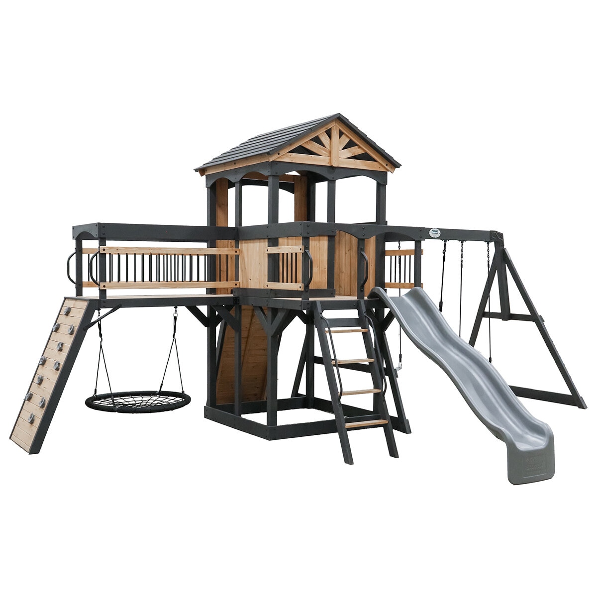 Backyard Discovery Timber Crossing Play Centre Swing Set