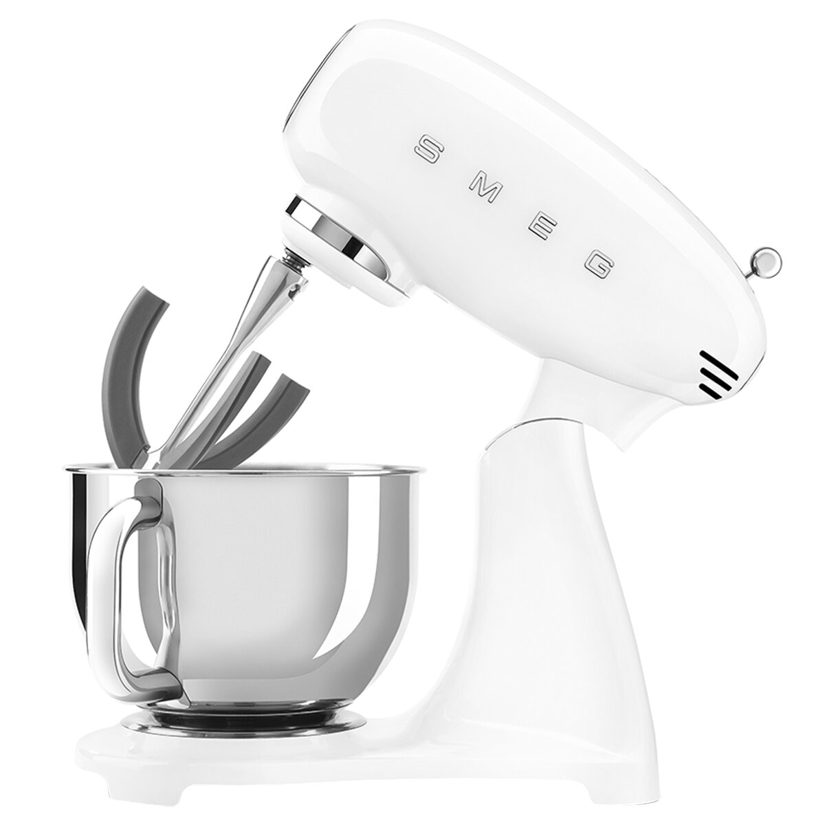 Smeg 50's Style Stand Mixer White SMF03WHAU