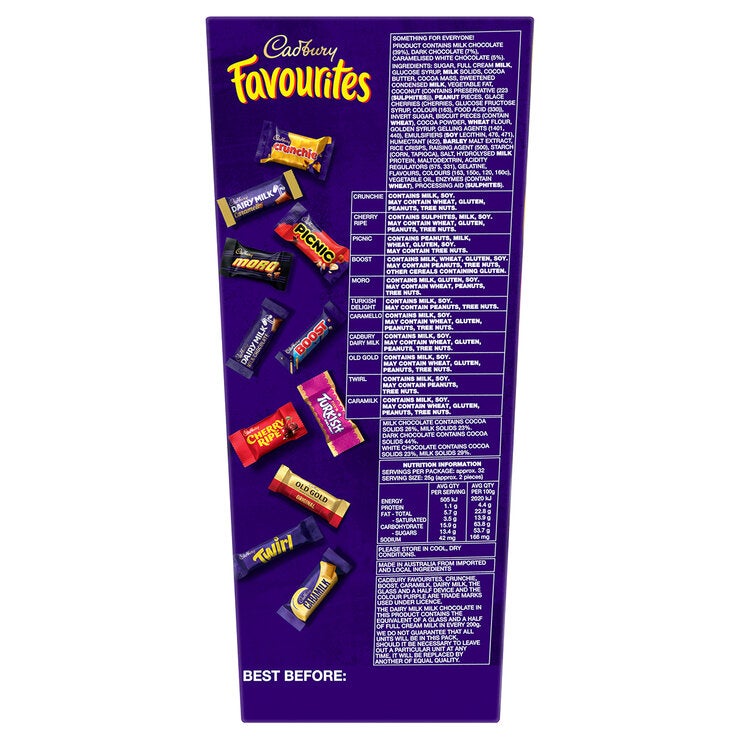Cadbury Favourites 822g Cadbury Favourites 822g