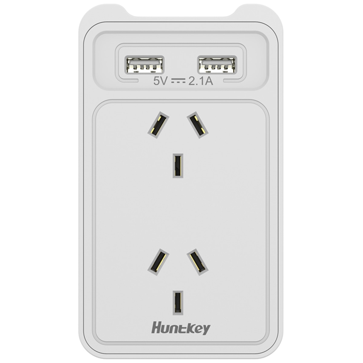 Wall Socket Adaptor 2 outlet  - 2 pack