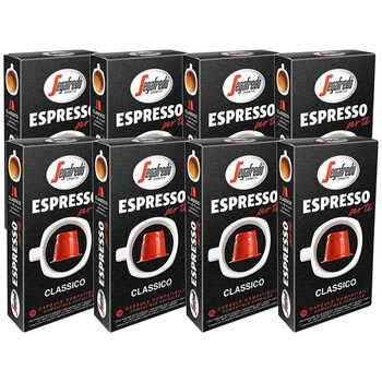 Segafredo Espresso Per Te Gusto Classico Coffee Capsules 80 Pack