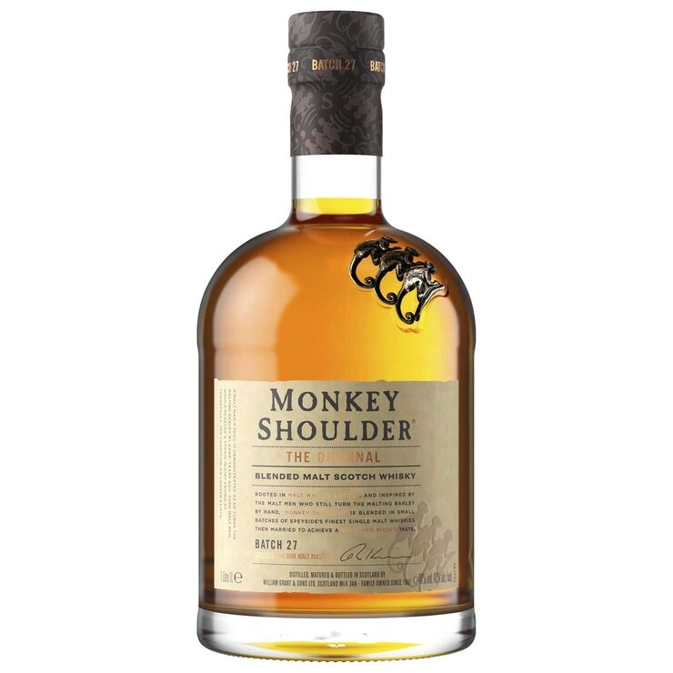 Monkey Shoulder Blended Malt Scotch Whisky 1L Monkey Shoulder Blended Malt Scotch Whisky 1L