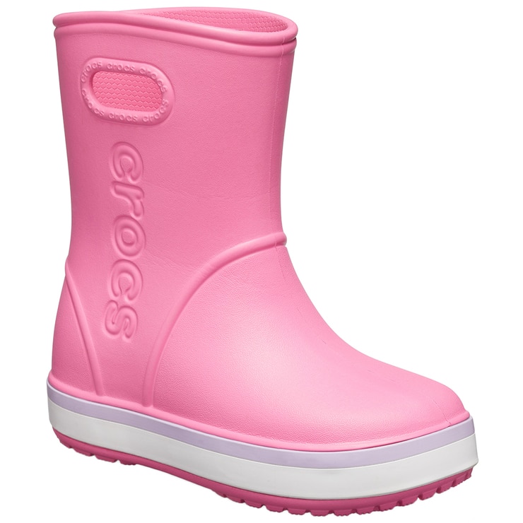 Crocs Kids' Rainboots Pink Lemonade Lavender Costco Australia