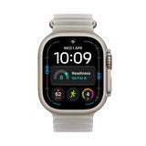 Apple Watch Ultra 4 GPS + Cellular 49mm Natural Titanium Case with Translucent Grey Ocean Band Apple Watch Ultra 4 GPS + Cellular 49mm Natural Titanium Case with Translucent Grey Ocean Band
