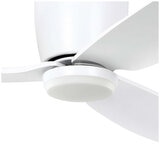 SeaCliff 52 DC Fan 15W Tri-Colour Led Light White