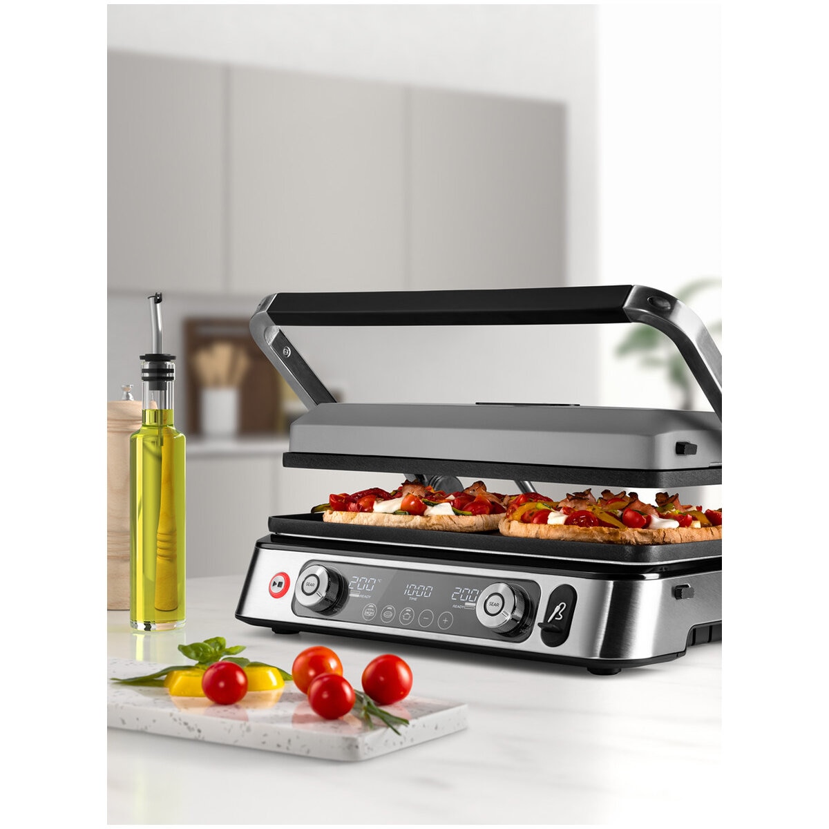 De'longhi Multi Grill 1100 Contract With Thermoprobe CGH1112DP