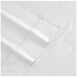 Ardor 1500TC Cotton Rich Sheet Sets Queen - White