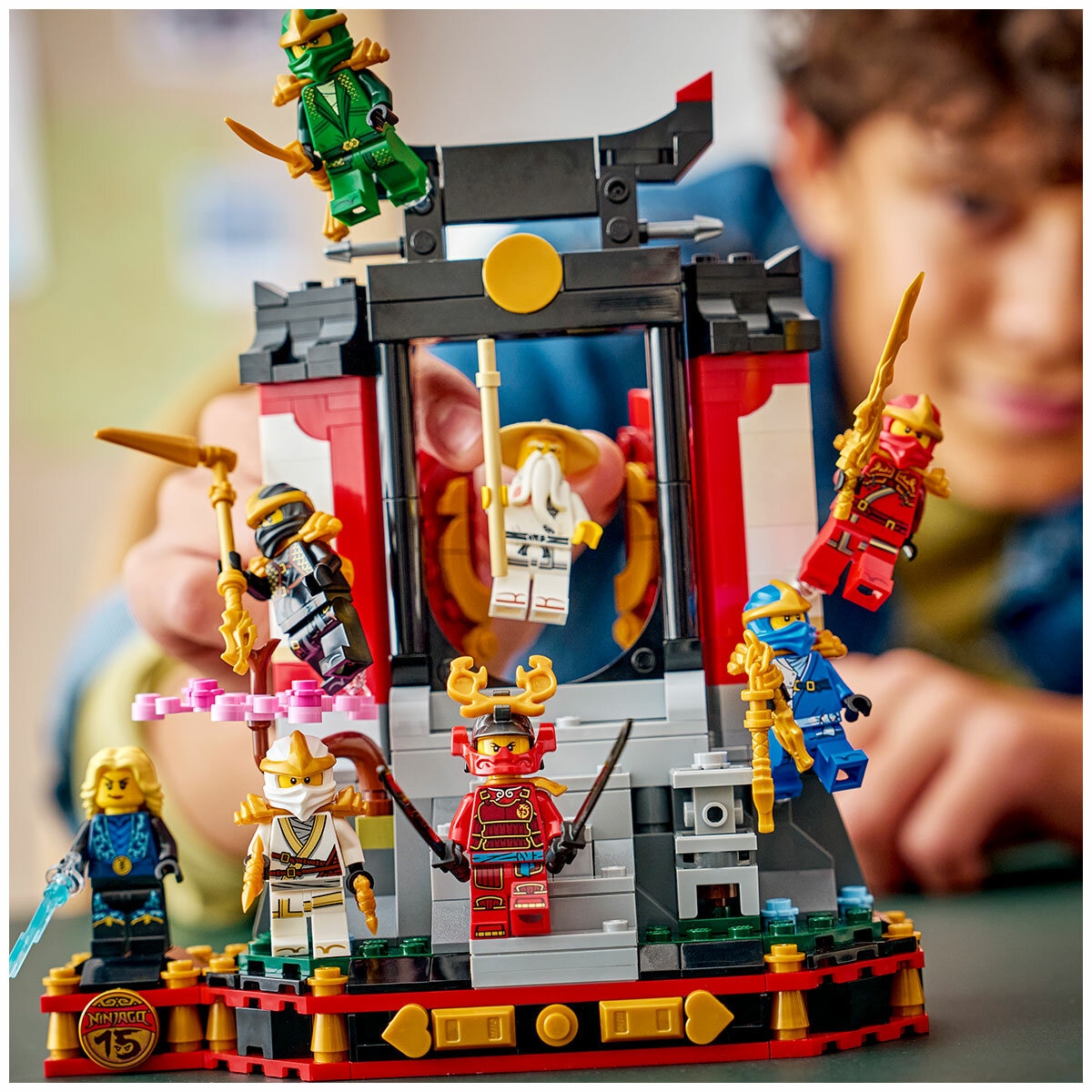 LEGO Ninjago Ninja Character Display 15th Anniversary 71866