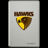Cygnett 5k Slim Mag Power Bank- Hawthorn Hawks CY5368PBCHE