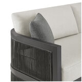 Henredon Saddleton 4 Piece Outdoor Seating Set