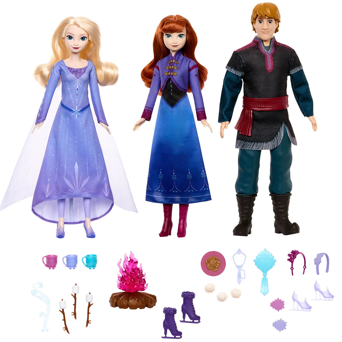Disney Frozen And Disney Moana 2 Fashion Dolls And Accessories Frozen