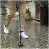 Rehand Walking Stick M-Quad Blue