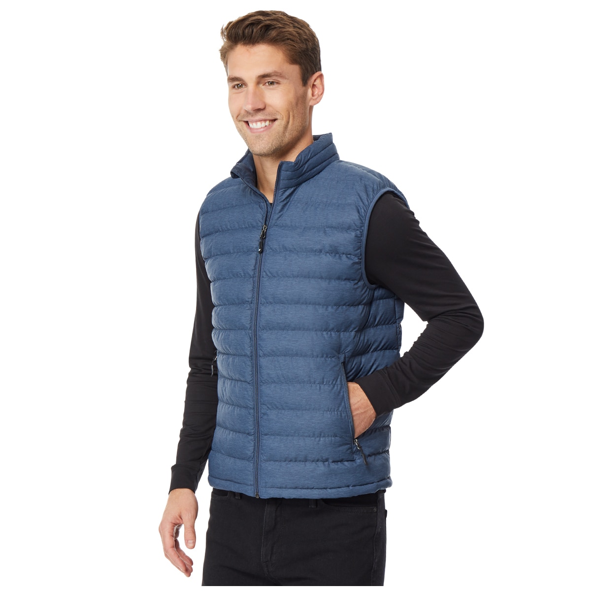 32Degrees Mens Vest - Galaxy Melange