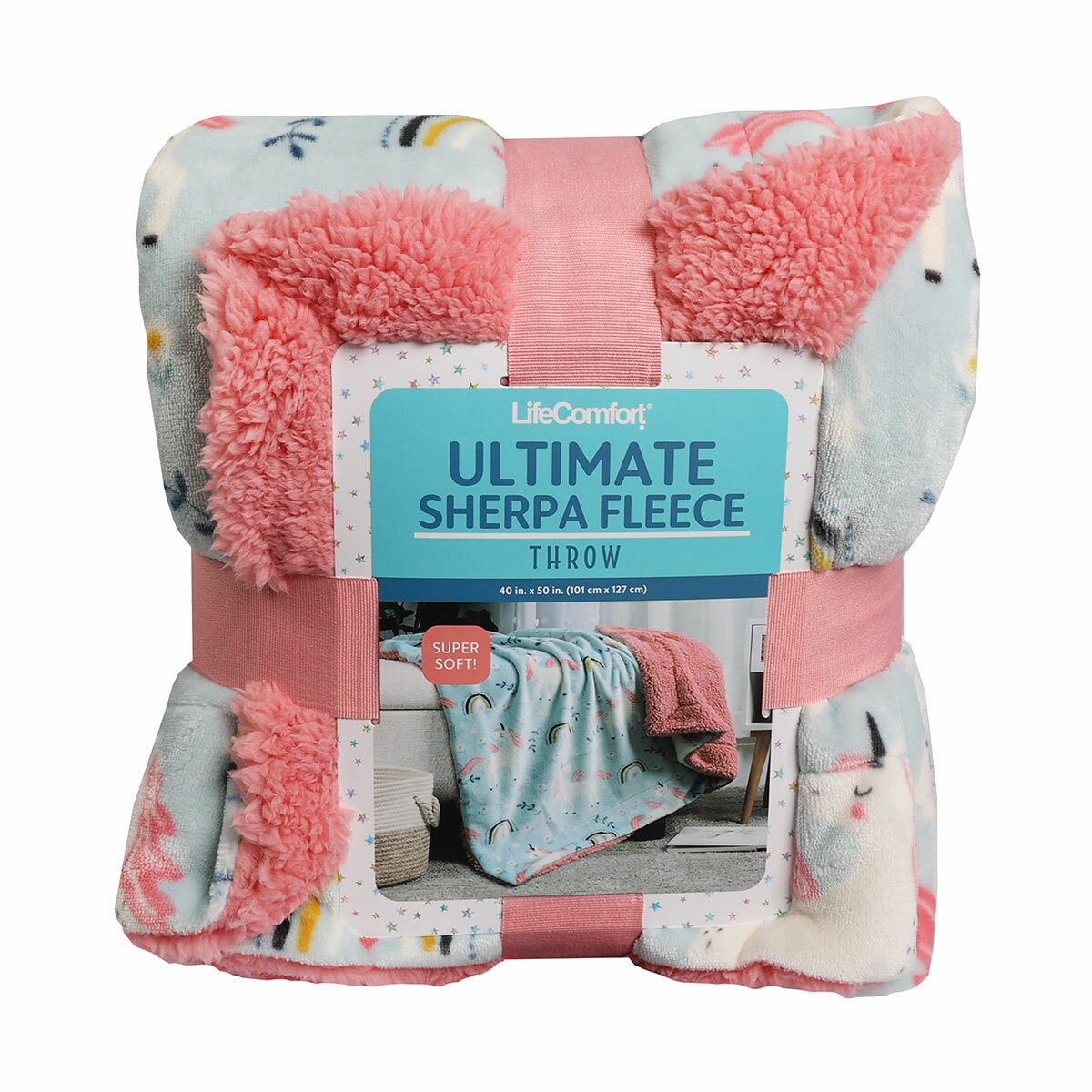 Life Comfort Ultimate Sherpa Throw 101 x 127 cm
