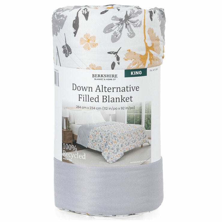 Berkshire Down Alternative Filled Blanket King Berkshire Down Alternative Filled Blanket King