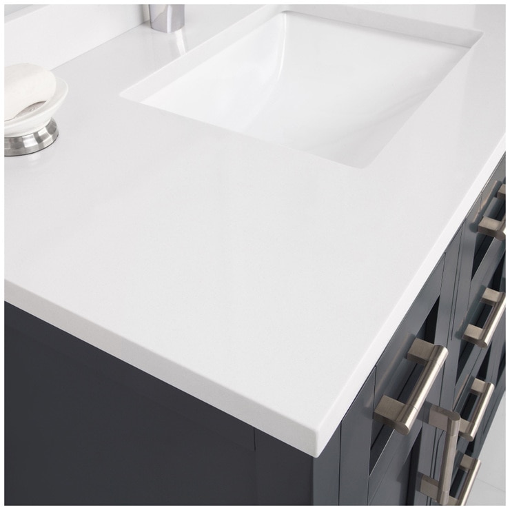 OVE Lakeview 1067mm Dark Charcoal Vanity Costco Australia