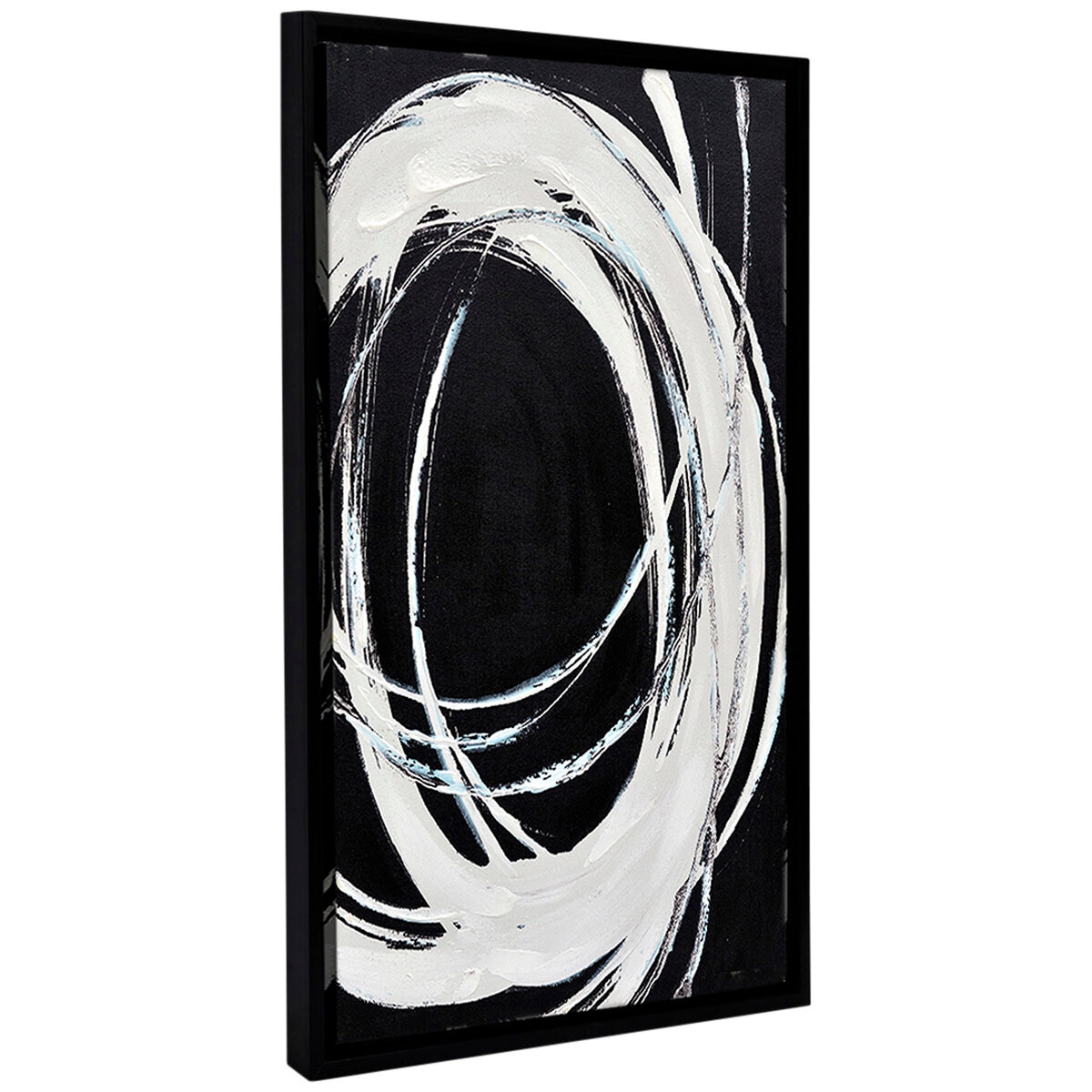 Cafe Lighting and Living Gone With The Wind Canvas Painting, Black-White/