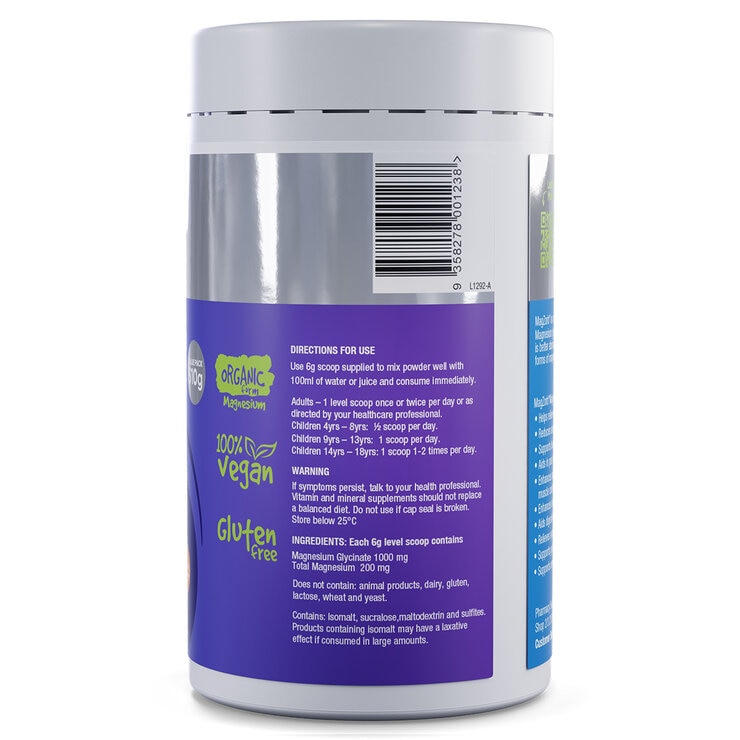 Vitaceuticals MagZorb Magnesium Glycinate 1000mg Powder 510g