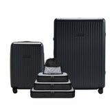 Globite 2 Piece Luggage Set With 4 Piece Packing Cube