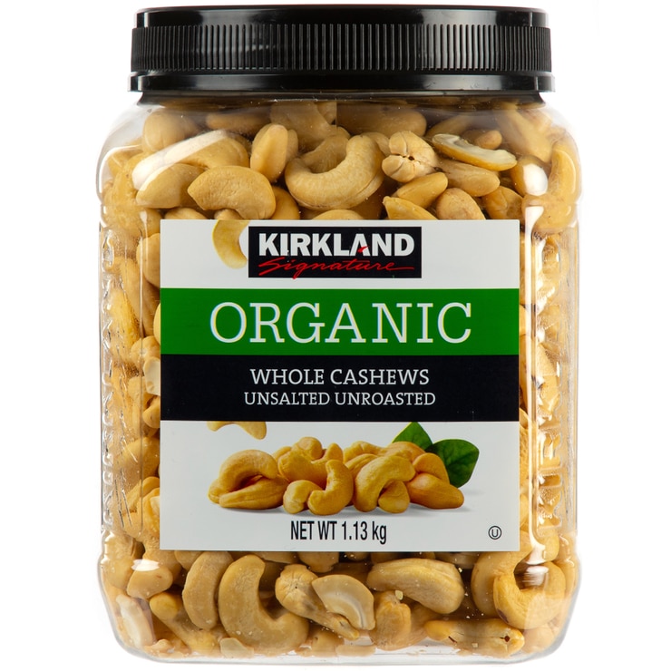 Kirkland Signature Organic Cashews 2 x 1.13kg Costco Australia
