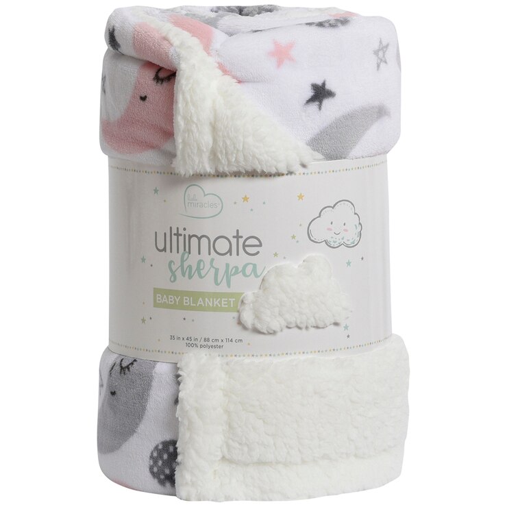 Little Miracles Ultimate Sherpa Baby Blanket Costco Australia
