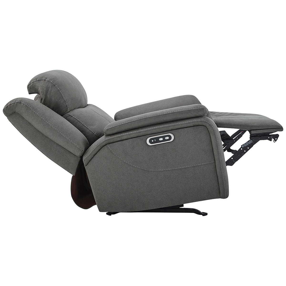 Barcalounger Fabric Rocker Recliner with Power Adjustable Headrest ...