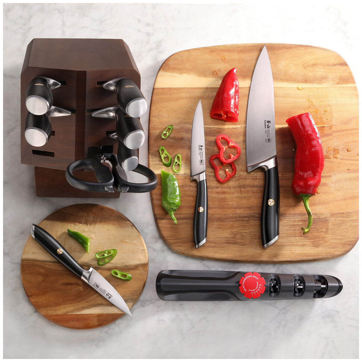 Cangshan L Series Knife Block Set 10 Piece