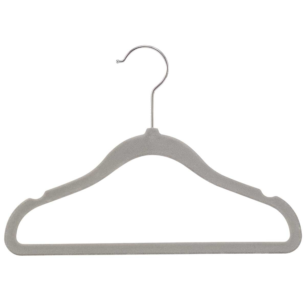Flocked Kids Hangers 25 Pack