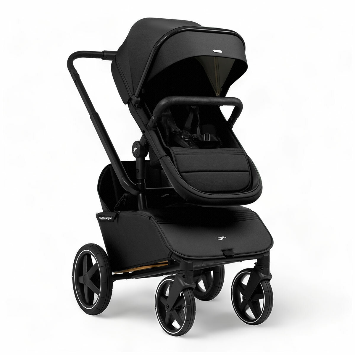The Jiffle Wagon 6 in 1 Stroller Black