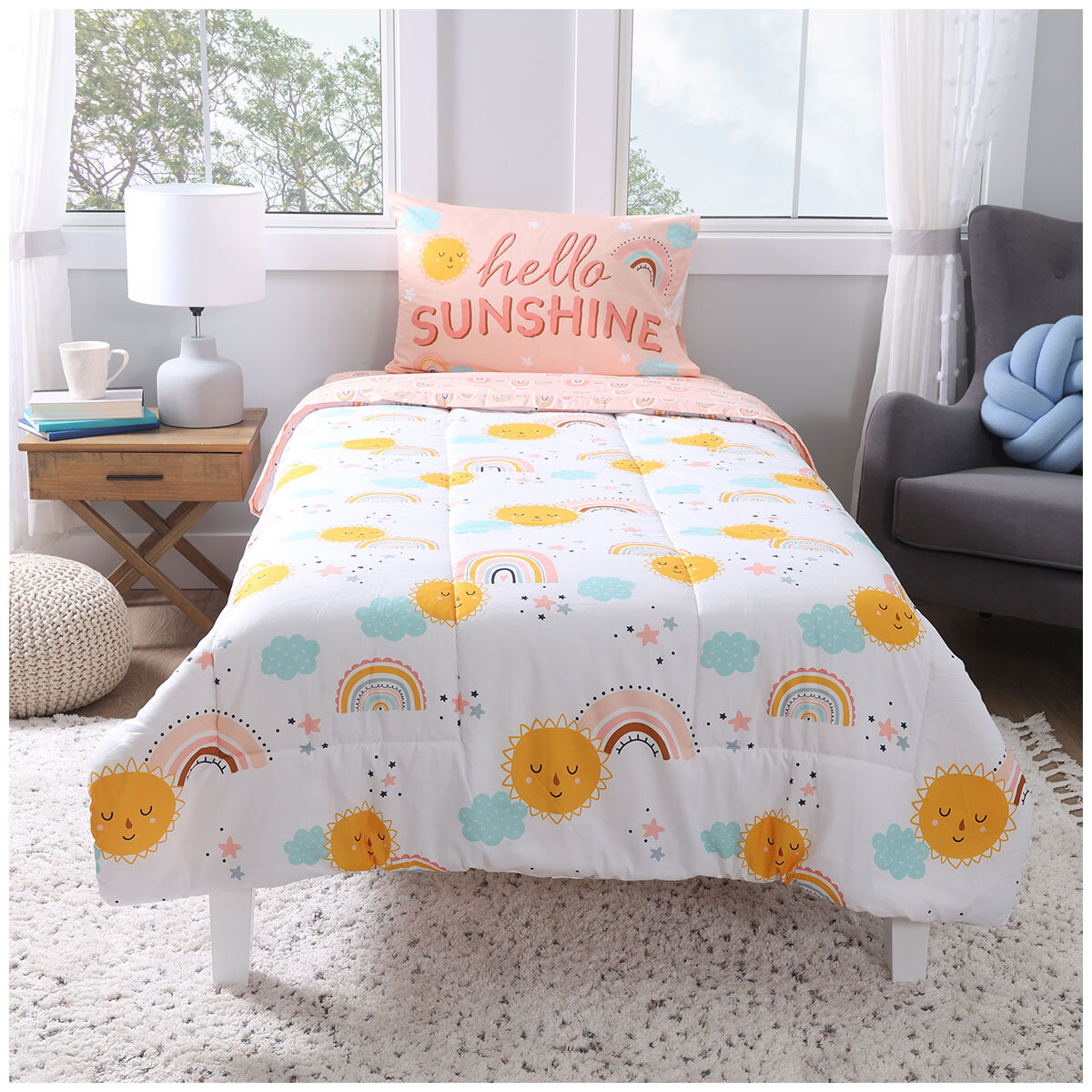 Life Comfort Kids Bedding Set 4 Piece