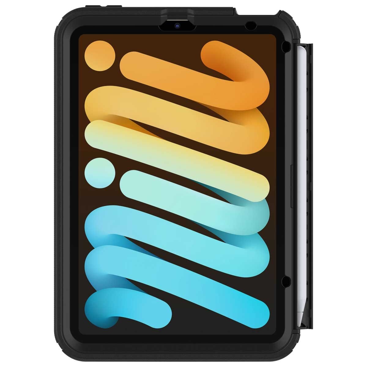 OtterBox Defender Apple iPad Mini A17 Pro iPad Mini 6th Gen Case Black 77-87476