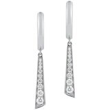 18KT White Gold 2.10CTW Diamond Bridal Set/